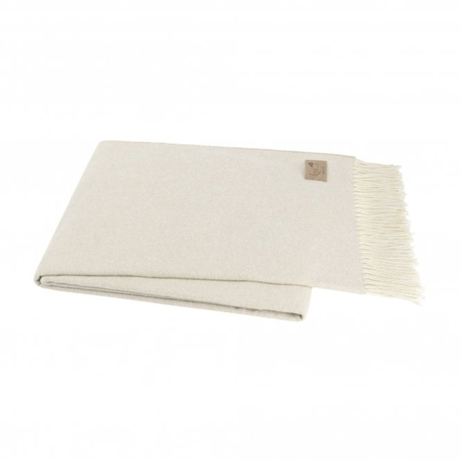 Lands Downunder Italian Herringbone Throw | Birch