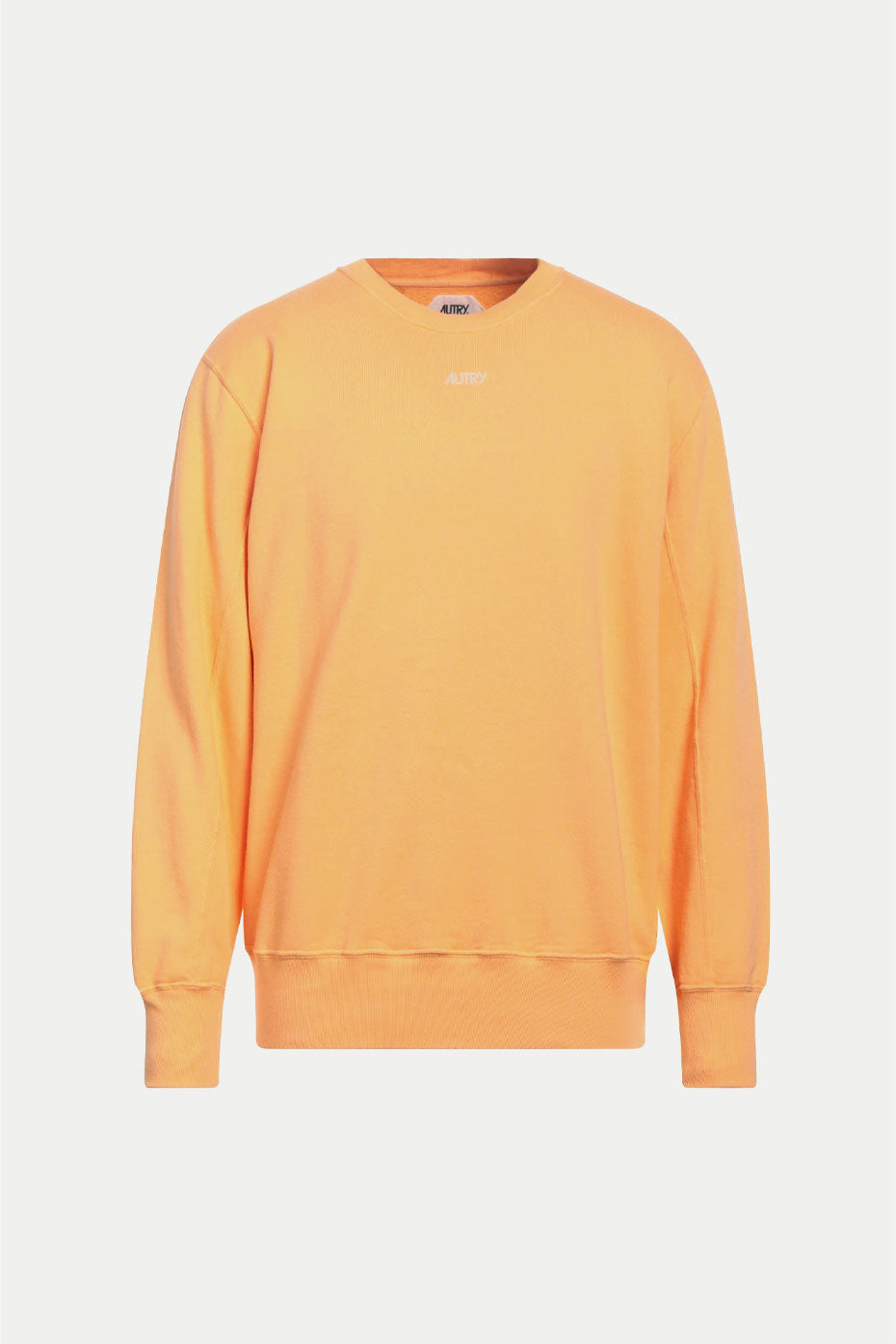 Autry Orange Bicolor Sweatshirt Mens