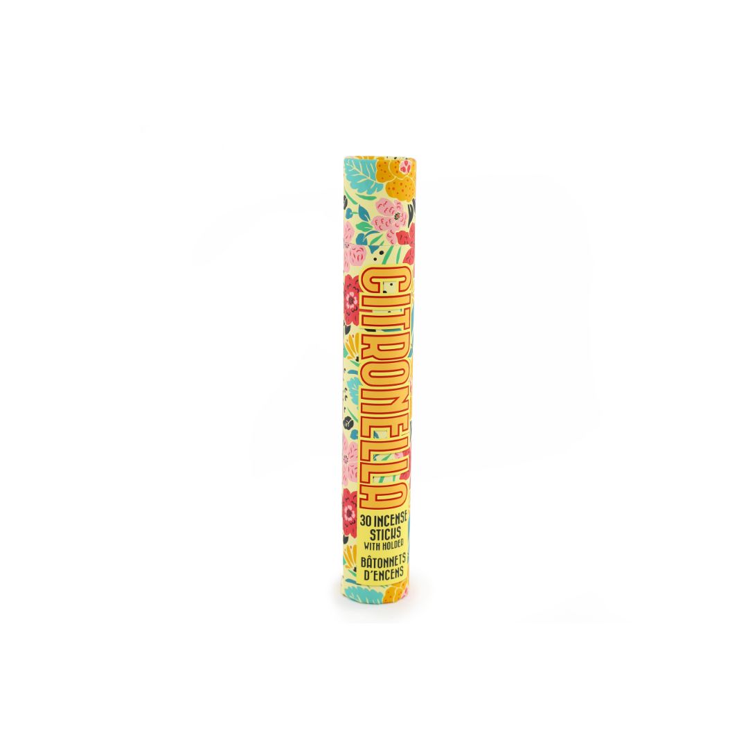 Temerity Jones Citronella Incense Sticks with holder : Pack of 30