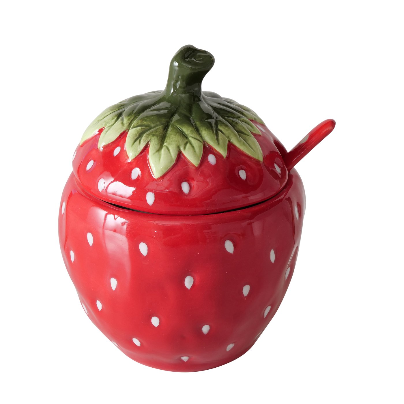 &Quirky Summer Zest Strawberry Shaped Jar