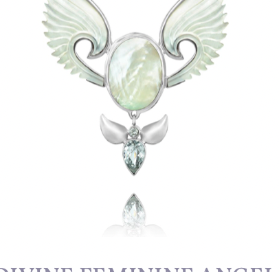 Angel Jewellery Divine Feminine Angel Necklace