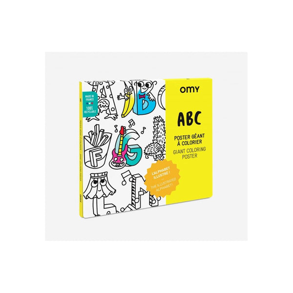 OMY Giant Colouring Poster - Abc