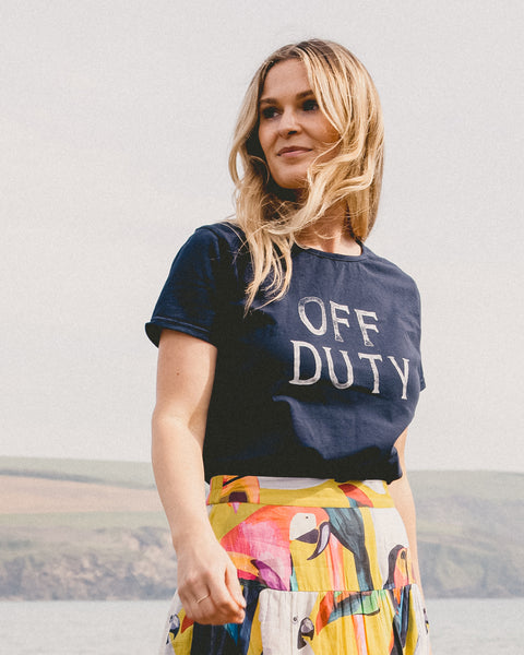 The Aloft Shop Off Duty Tee Navy