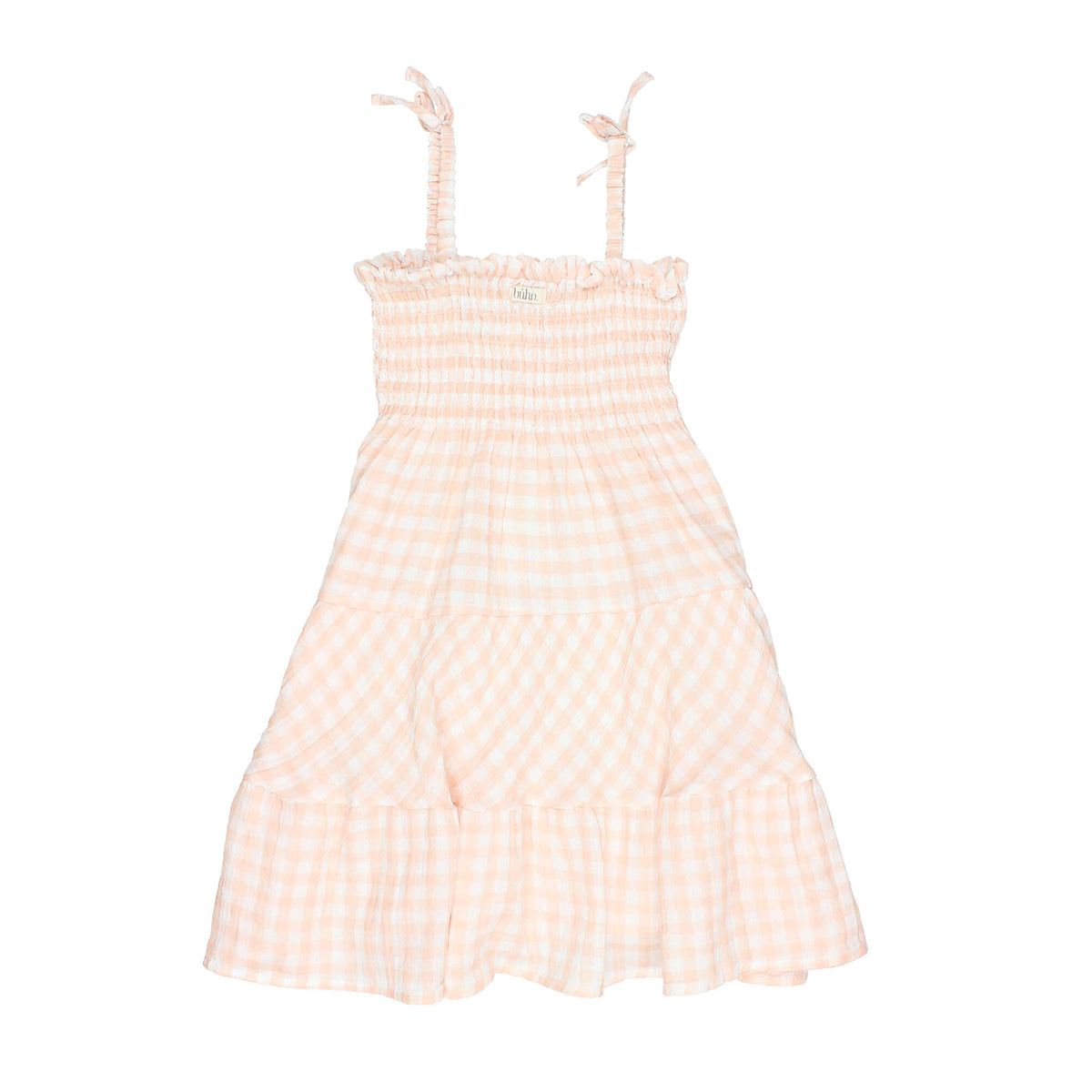 Búho Búho Gingham Long Dress