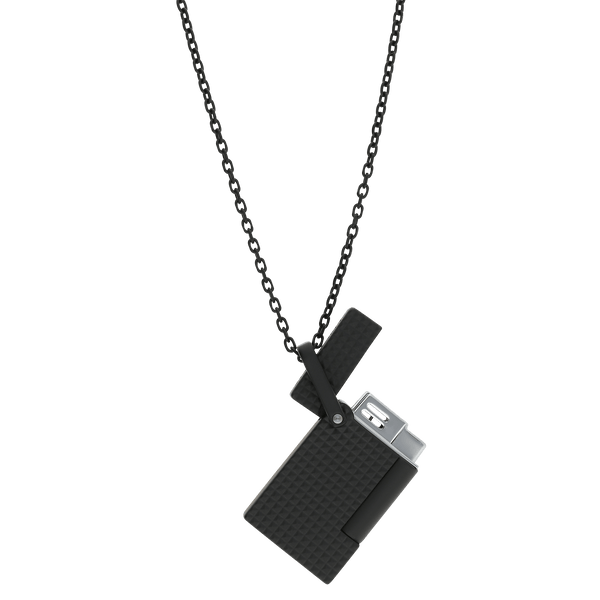 S.T. Dupont Collana Accendino Li Neecklace Matte Black K27068ch