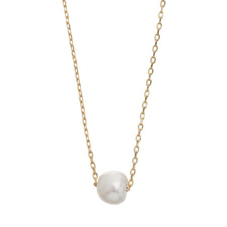 Timi Gold Delicate Pearl Necklace