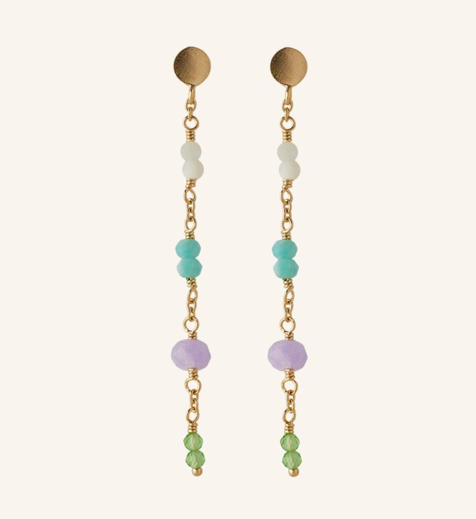 Pernille Corydon Sea Colour Drop Earrings