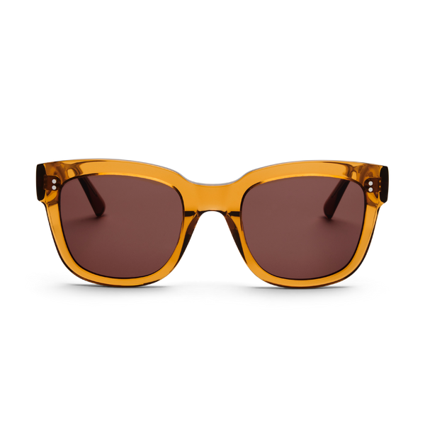 MESSYWEEKEND Sunglasses Liv In Coffee Brown W. Brown Lenses