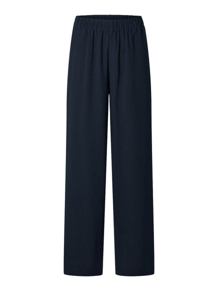 Selected Femme Slftinni Dark Sapphire Relaxed Wide Trousers