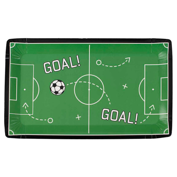 Gingerray Football Pitch Paper Plates