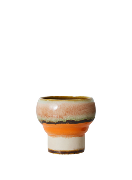 HK Living 70's Ceramics Lungo Mug In Burst From