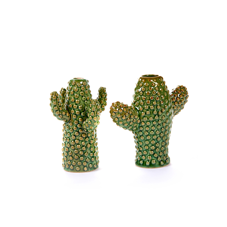 Serax Green Urban Jungle Cactus Vase in Extra Small