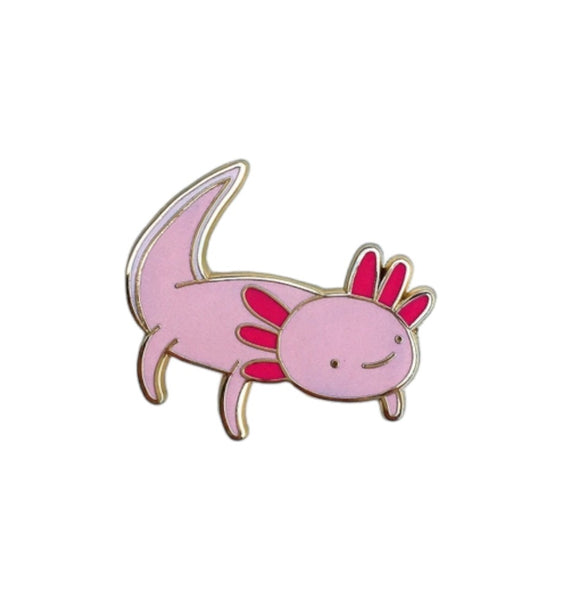 Tom Hardwick Enamel Pin Axolotl