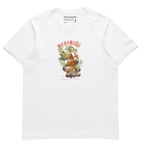 Maharishi Take Tora Tee White