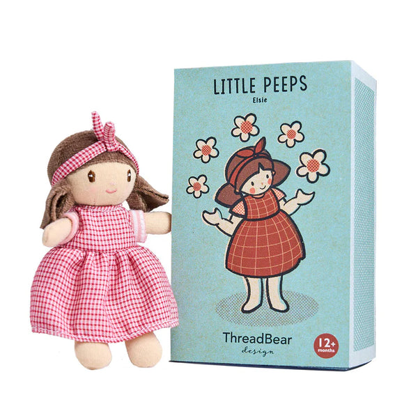 Thread Bear Design Little Peeps Elsie Doll