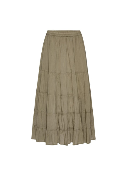 Project Aj117 Cindie Tiered Skirt - Moss