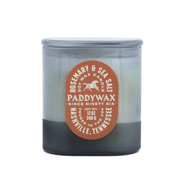 Paddywax Vista Denim Blue Rosemary & Sea Salt Glass Candle