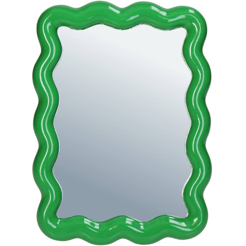 Kersten Colour Pop Green Wavey Mirror