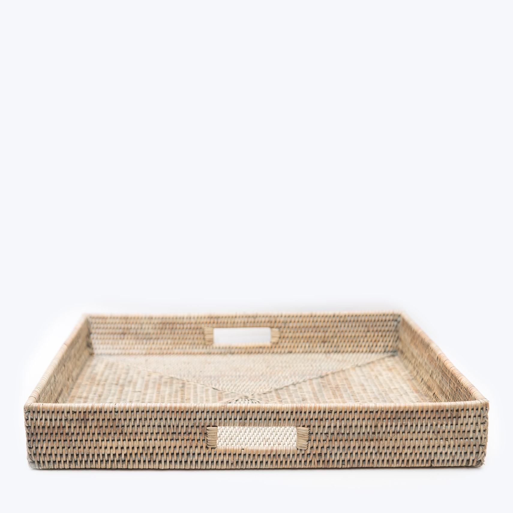 APIA CASA Bandeja C/asas Rattan 55x55cm Apia