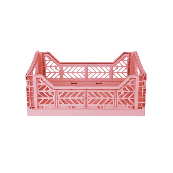 AYKASA Midi Folding Storage Crate - Strawberry Milk