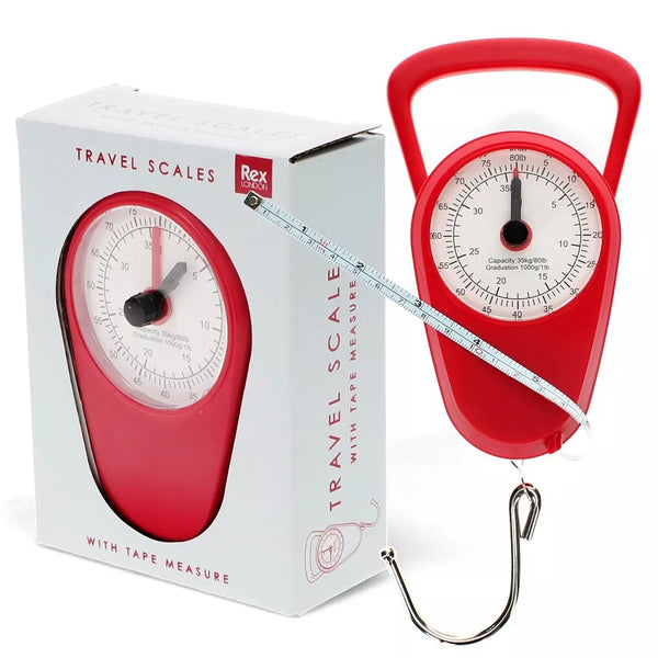 Rex London Travel Scale with Tape Measure