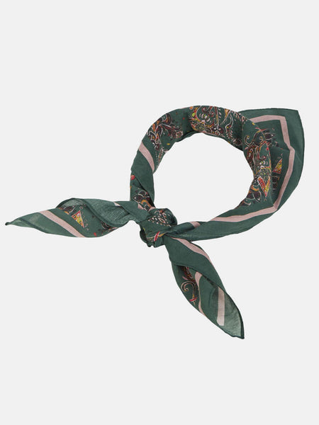 Object Bayor Printed Scarf Tree Top