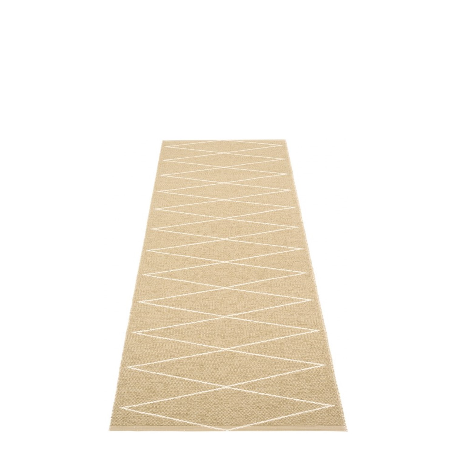 Pappelina Pappelina Max Design Washable Durable Floor Or Runner Rug 70x100cm Sand & Vanilla