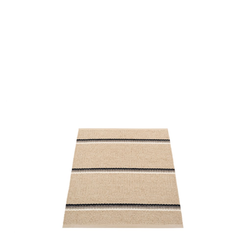 Pappelina Pappelina Olle Design Washable Durable Small Hall, Door Mat, Shower Or Bath Rug 70x90cm Mud
