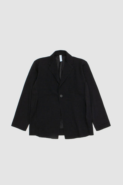 CFCL Tc Milan Rib Boxy Tailored Jacket Black