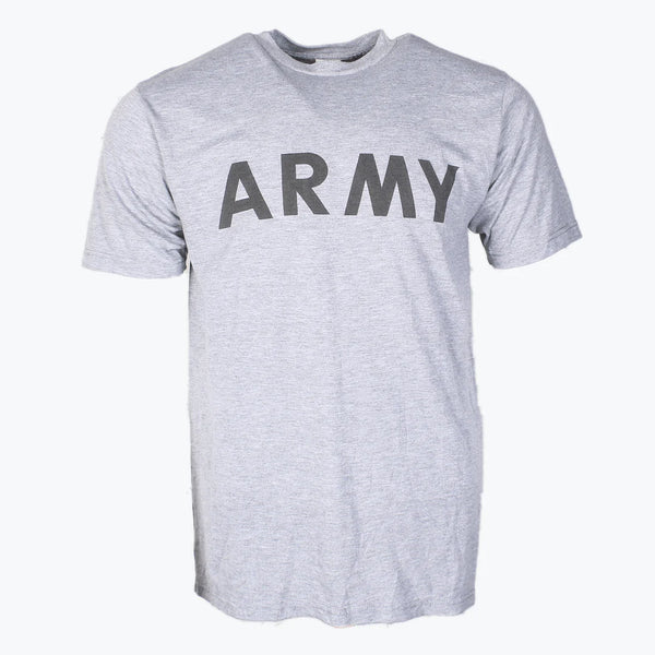 Vintage Sleeve Us Army T-shirt | Grey
