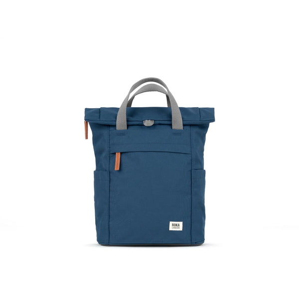 ROKA Small Deep Blue Sustainable Finchley Backpack