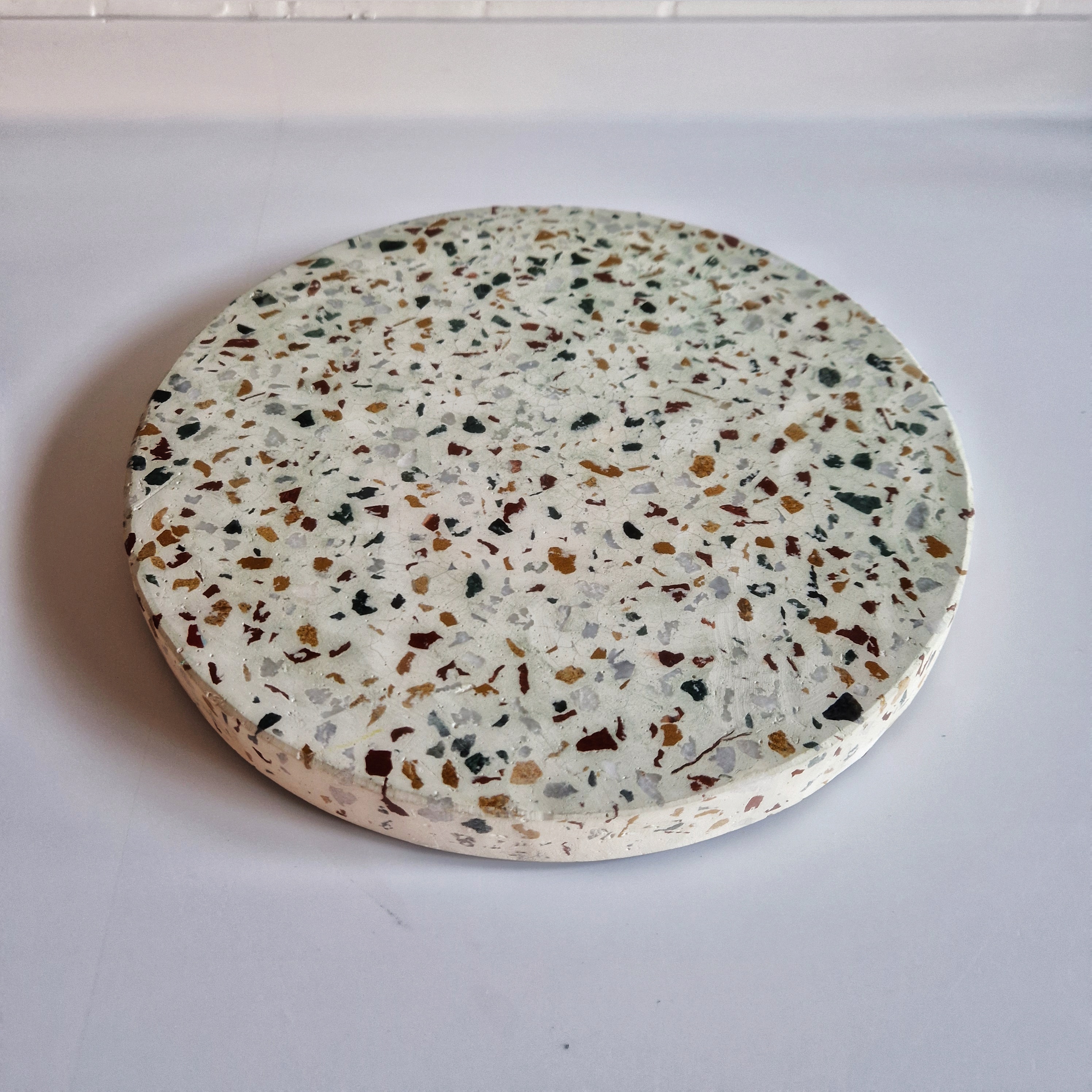 Present Time Terrazzo Candle Tray