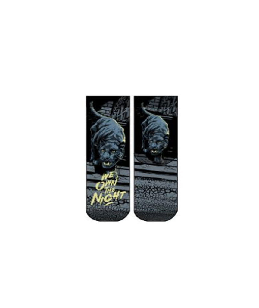 Urbiana Dark Grey Panther Socks