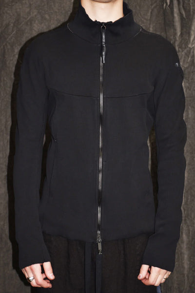 69 by Isaac Sellam Humanozip Rib Jacket Black