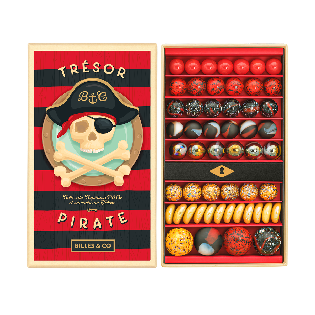 Billes & Co Pirate Treasure Marbles