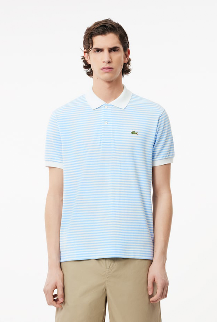 Lacoste Men's Original L.12.12 Striped Polo Shirt