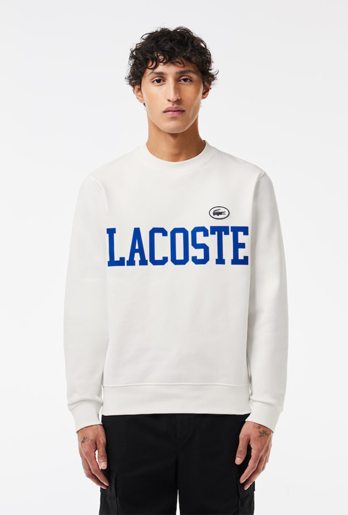 Lacoste Lacoste Men's Flocked Fleece Jogger Sweatshirt