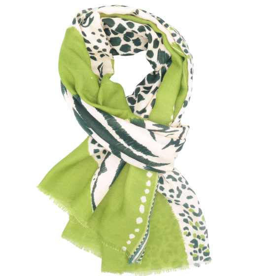 Pure Fashions Tiger and Leopards Scarf