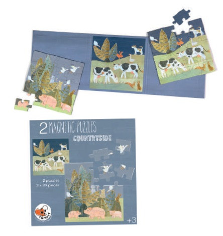 Egmont Toys Puzzle Magnetico - Countryside - Egmont