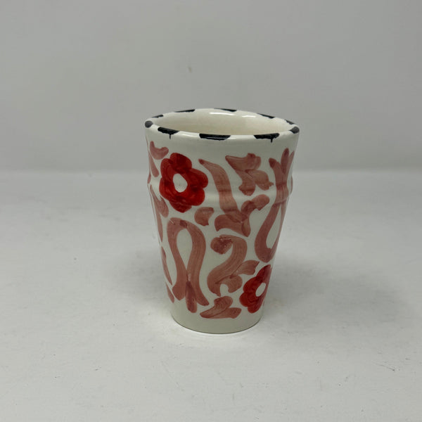 Artisan Stories Large Ceramic Daisy Beldi Cup
