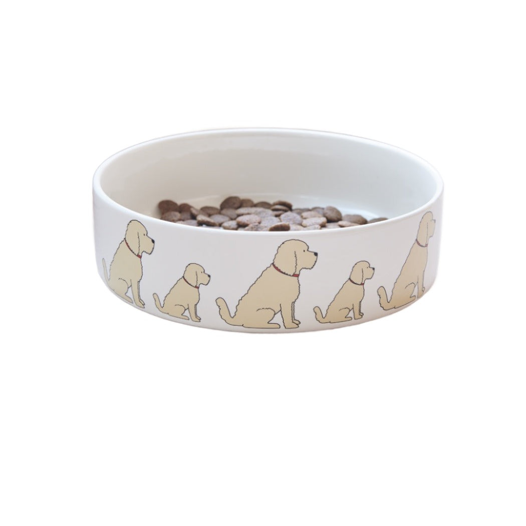 Sweet William designs Large Apricot Cockapoo Dog Bowl