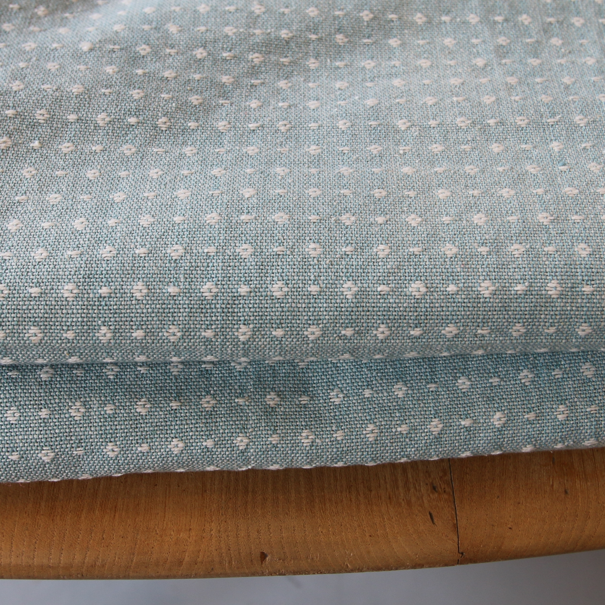 Galley And Fen Blue Dotted Tablecloth