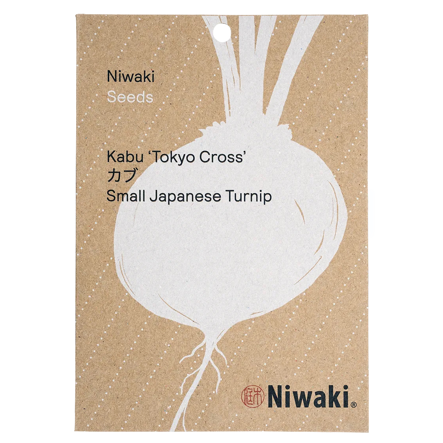 Niwaki Kabu ‘Tokyo Cross’ (Small Japanese Turnip) Seeds