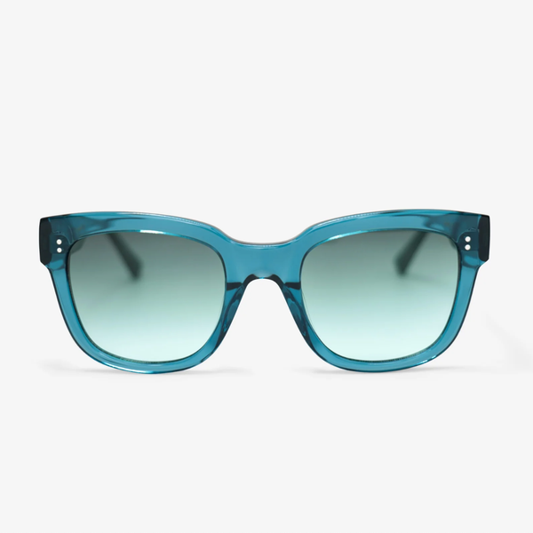 MESSYWEEKEND | Liv Sunglasses | Turquoise/gradient Green