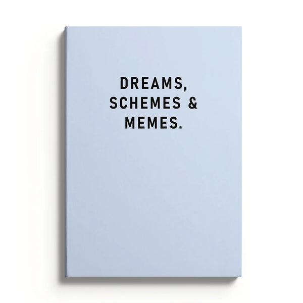 Ohh Deer Dreams, Schemes & Memes Notebook
