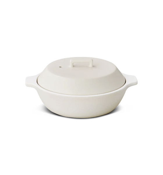 Kinto Ceramic Kakomi Donabe - White, 1.2 L