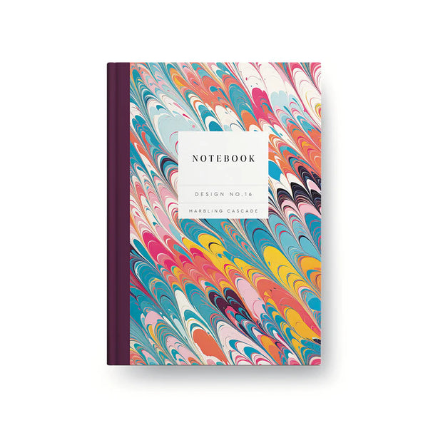 Ohh Deer Marbling Cascade Hardback Notebook