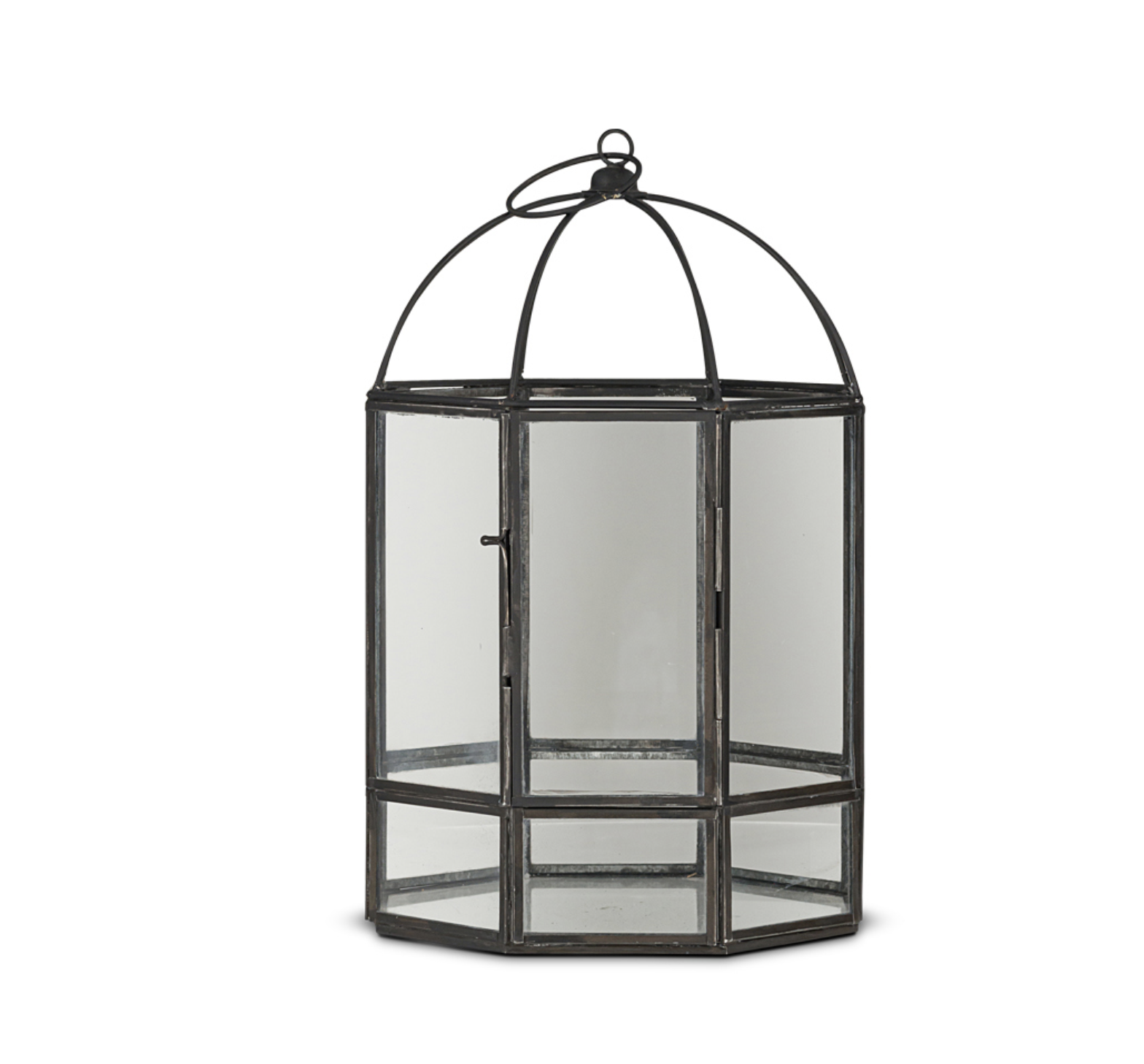 Nkuku Black 37cm Birdcage Lantern