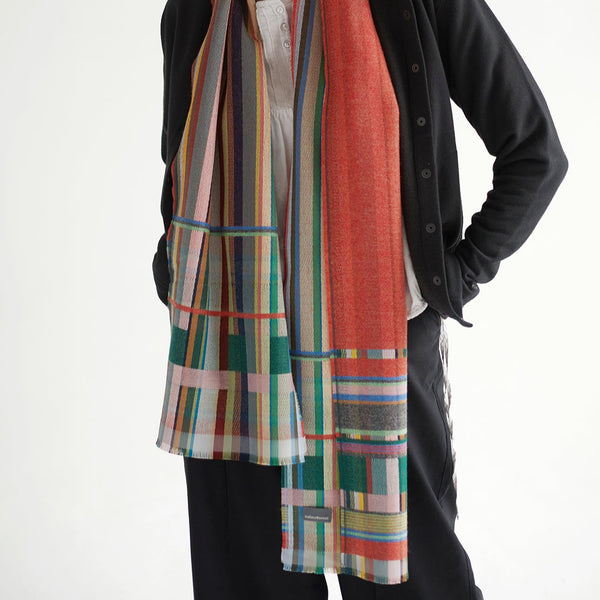 Wallace Sewell Fritton Carnation Scarf - Red