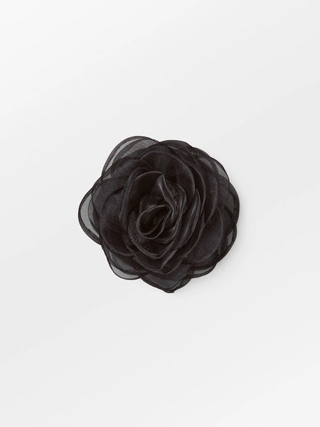 Becksondergaard Orchia Flower Hair Claw - Black